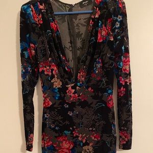 NastyGal floral dress.